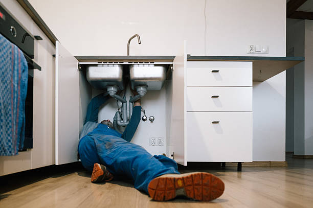 Professional Plumbing technician working in Bridgman, MI